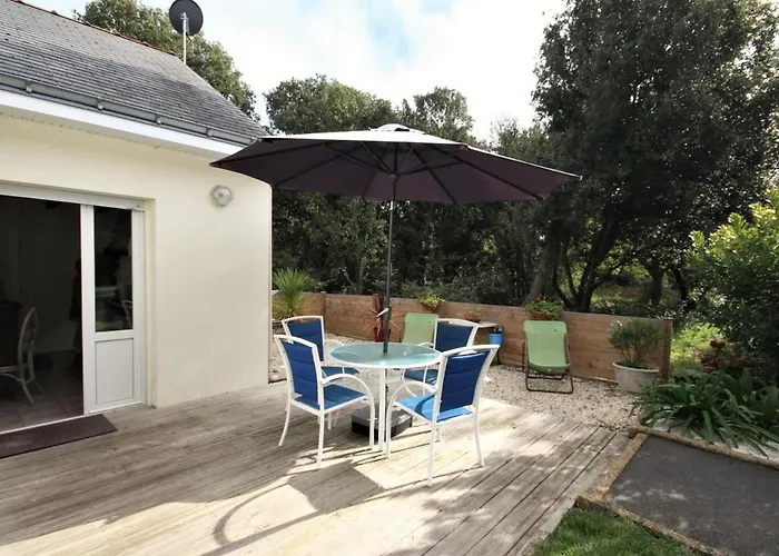 Сasa de vacaciones Verdoyant Proche Plages Avec Terrasse Privative, Idéal Famille - - Fr-1-306-968